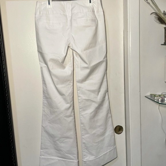 Y2K Low Rise Pinstripe Flare Trousers - Picture 6 of 7
